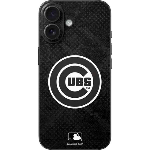 MLB Chicago Cubs Dark Wash iPhone 16 Skin
