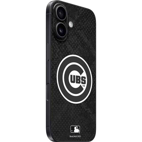 MLB Chicago Cubs Dark Wash iPhone 16 Skin