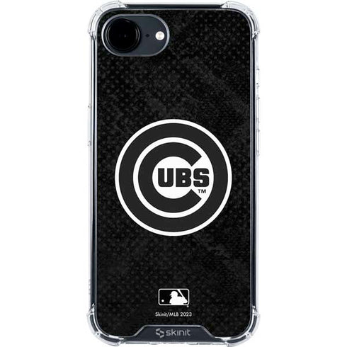 MLB Chicago Cubs Dark Wash iPhone 16e Clear Case