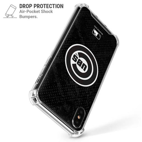 MLB Chicago Cubs Dark Wash iPhone X/XS Clear Case