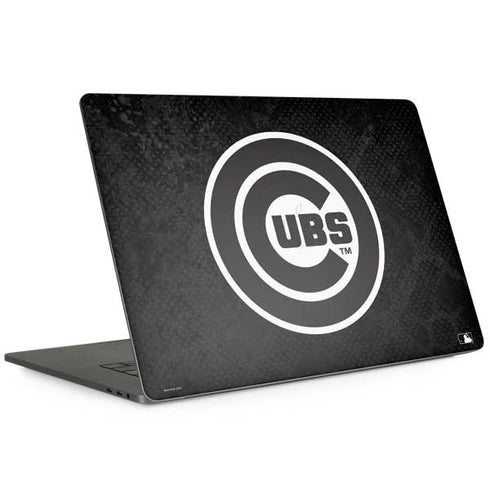 MLB Chicago Cubs Dark Wash MacBook Skins