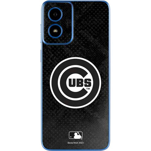 MLB Chicago Cubs Dark Wash Moto G Play 4G (2024) Skin