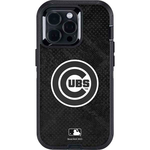 MLB Chicago Cubs Dark Wash Otterbox Defender iPhone Skin