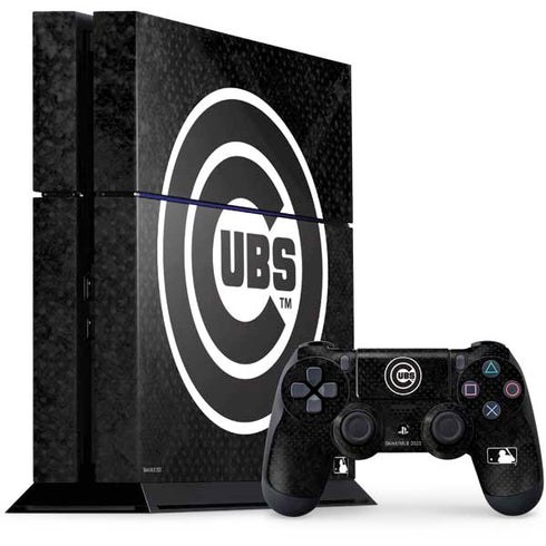 MLB Chicago Cubs Dark Wash PlayStation PS4 Skins