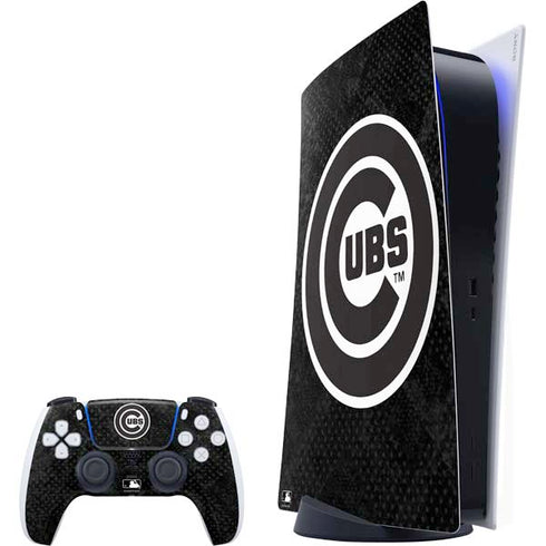 MLB Chicago Cubs Dark Wash PlayStation PS5 Skins