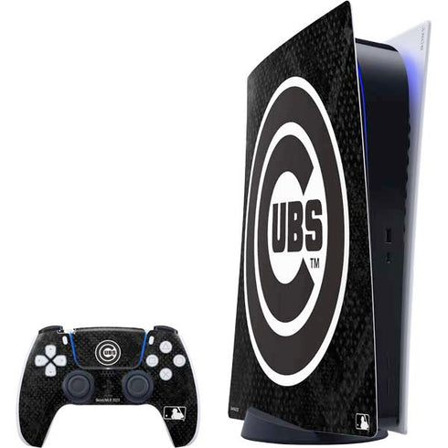MLB Chicago Cubs Dark Wash PlayStation PS5 Skins