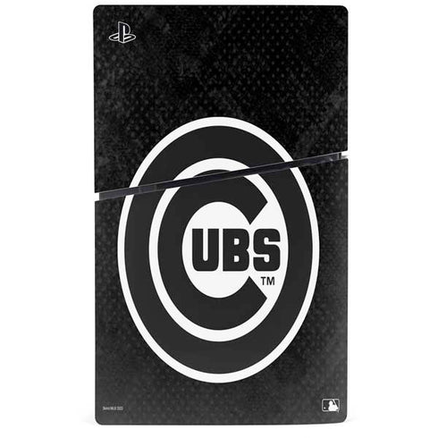 MLB Chicago Cubs Dark Wash PS5 Slim Digital Edition Console Skin