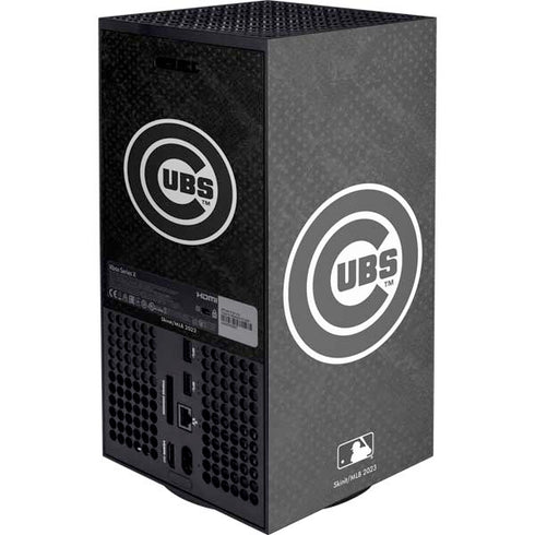 MLB Chicago Cubs Dark Wash XBox Series X Digital Edition Console Skin