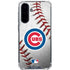 MLB Chicago Cubs Game Ball Galaxy A36 5G Clear Case
