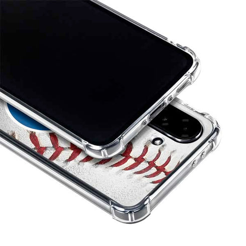 MLB Chicago Cubs Game Ball Galaxy A36 5G Clear Case