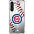 MLB Chicago Cubs Game Ball Galaxy S24 FE Clear Case
