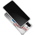 MLB Chicago Cubs Game Ball Galaxy S24 FE Clear Case