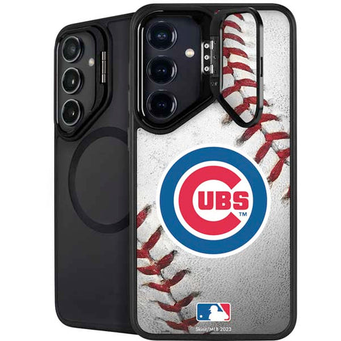 MLB Chicago Cubs Game Ball Galaxy S24 FE Kickstand Case