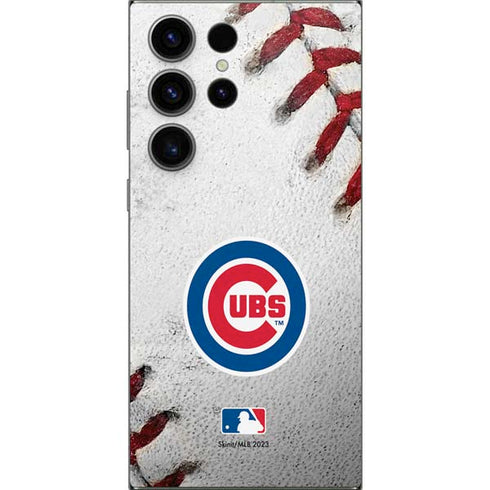 MLB Chicago Cubs Game Ball Galaxy S24 Ultra Skin