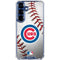 MLB Chicago Cubs Game Ball Galaxy S25 FE Clear Case