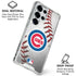 MLB Chicago Cubs Game Ball Galaxy S25 Ultra Clear Case