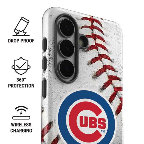 MLB Chicago Cubs Game Ball Galaxy S26 Impact Case