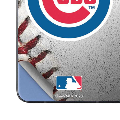MLB Chicago Cubs Game Ball Galaxy Z Fold5 5G Skin