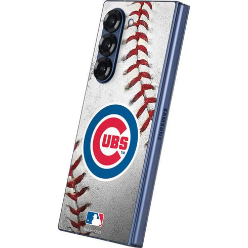 MLB Chicago Cubs Game Ball Galaxy Z Fold6 Skin