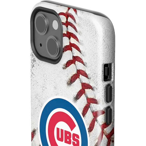 MLB Chicago Cubs Game Ball iPhone 15 Impact Case