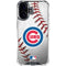 MLB Chicago Cubs Game Ball iPhone 16 Clear Case