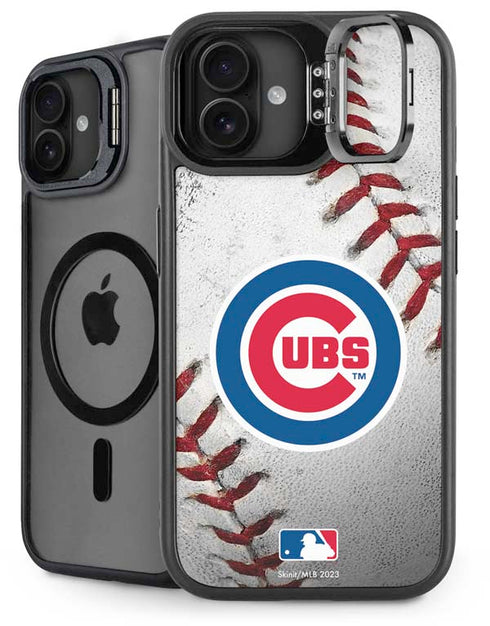MLB Chicago Cubs Game Ball iPhone 16 Plus Kickstand Case