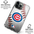 MLB Chicago Cubs Game Ball iPhone 16 Pro Max Clear Case