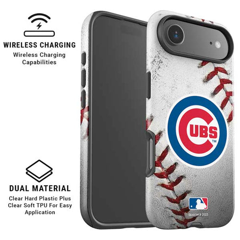 MLB Chicago Cubs Game Ball iPhone 17 Air Magsafe Impact Case