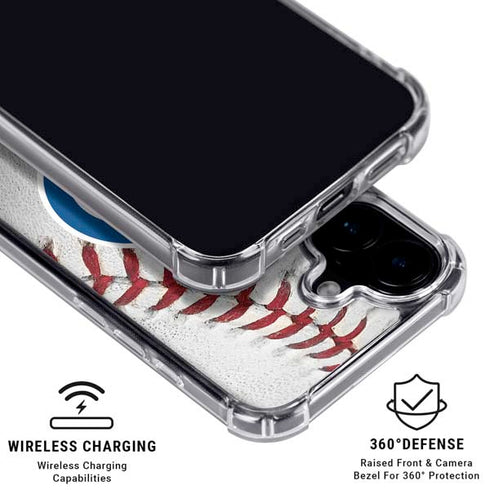 MLB Chicago Cubs Game Ball iPhone 17 Clear Case
