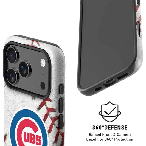 MLB Chicago Cubs Game Ball iPhone 17 Pro Magsafe Impact Case