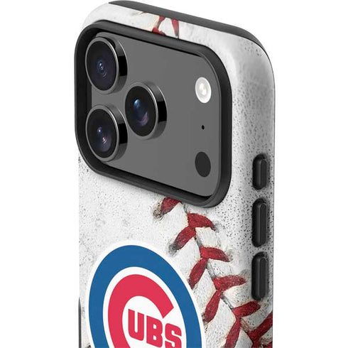 MLB Chicago Cubs Game Ball iPhone 17 Pro Max Impact Case