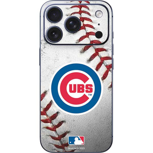 MLB Chicago Cubs Game Ball iPhone 17 Pro Max Skin