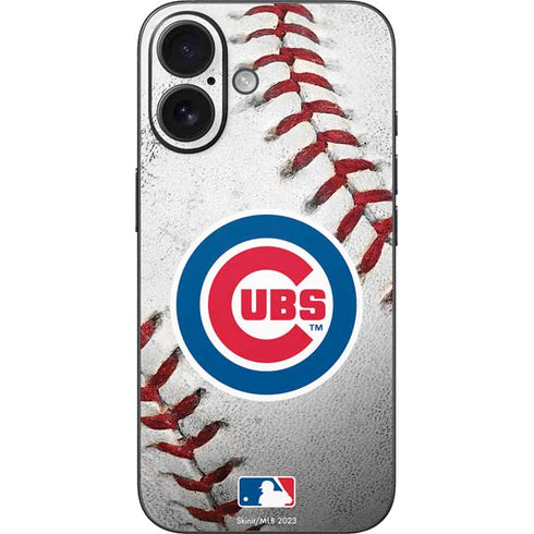 MLB Chicago Cubs Game Ball iPhone 17 Skin
