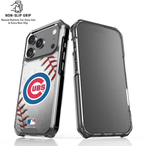 MLB Chicago Cubs Game Ball iPhone 18 Pro Clear Case