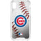 MLB Chicago Cubs Game Ball iPhone XS Clear Case