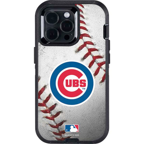 MLB Chicago Cubs Game Ball Otterbox Defender iPhone Skin