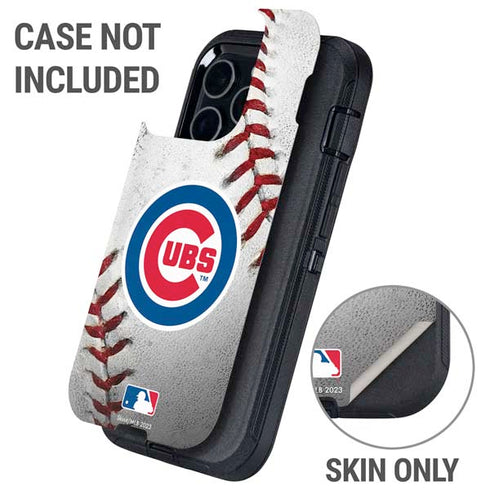 MLB Chicago Cubs Game Ball Otterbox Defender iPhone Skin