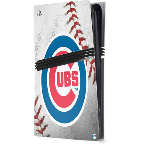 MLB Chicago Cubs Game Ball PS5 Pro Console Skin