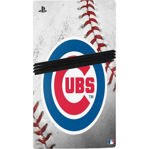 MLB Chicago Cubs Game Ball PS5 Pro Console Skin