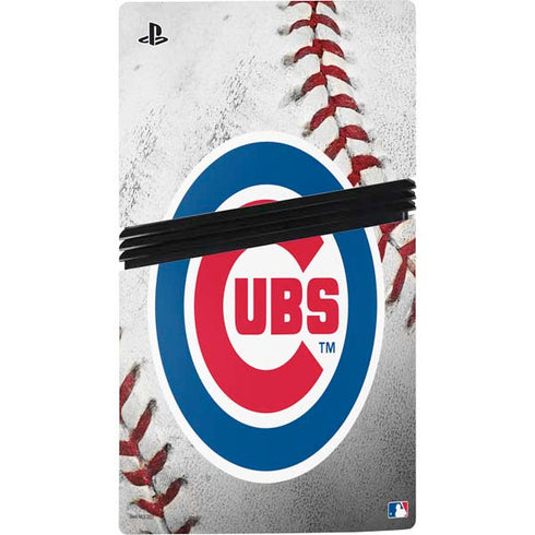 MLB Chicago Cubs Game Ball PS5 Pro Disk Console Skin
