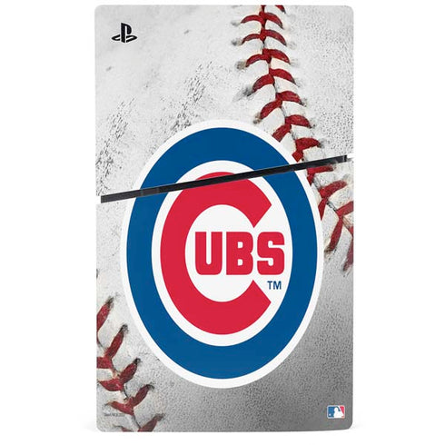MLB Chicago Cubs Game Ball PS5 Slim Digital Edition Console Skin