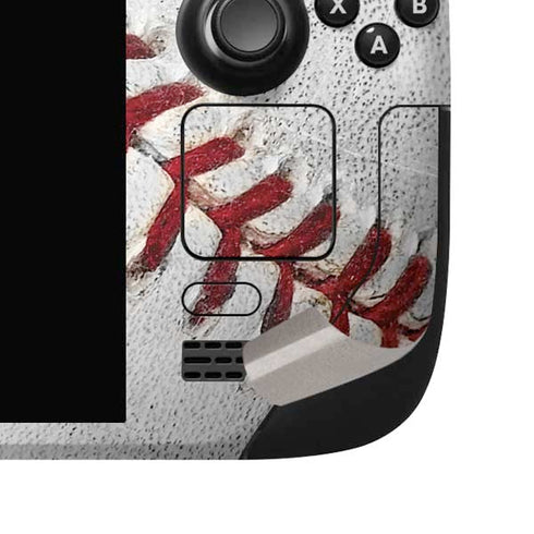 MLB Chicago Cubs Game Ball Steam Deck Handheld Gaming Computer OLED Skin