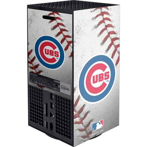 MLB Chicago Cubs Game Ball XBox Series X Digital Edition Console Skin