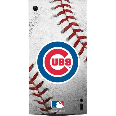 MLB Chicago Cubs Game Ball XBox Series X Digital Edition Console Skin