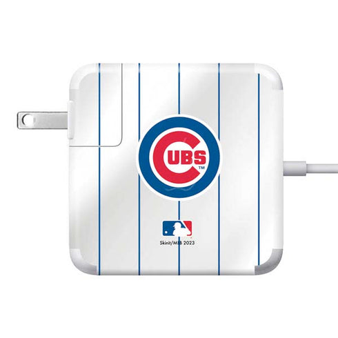 MLB Chicago Cubs Home Jersey 85W Power Adapter (15 and 17 inch MacBook Pro Charger) Skin