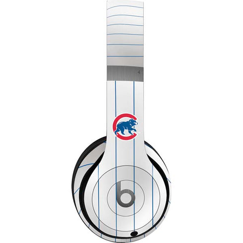 MLB Chicago Cubs Home Jersey Beats Solo 4 Wireless Headphones Skin