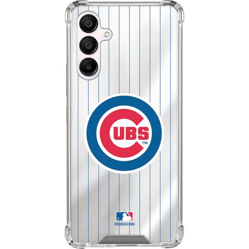 MLB Chicago Cubs Home Jersey Galaxy A16 5G Clear Case