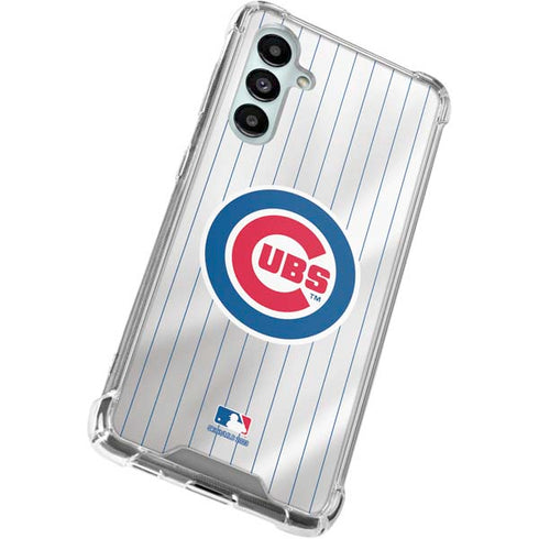 MLB Chicago Cubs Home Jersey Galaxy A16 5G Clear Case