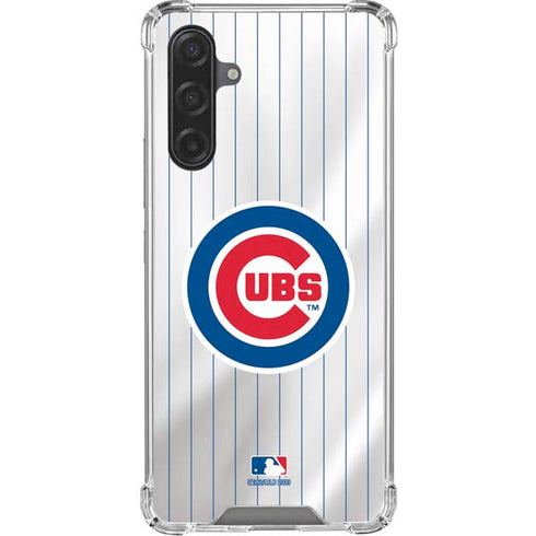 MLB Chicago Cubs Home Jersey Galaxy A17 Clear Case