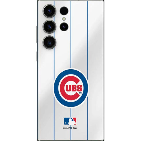 MLB Chicago Cubs Home Jersey Galaxy Skins